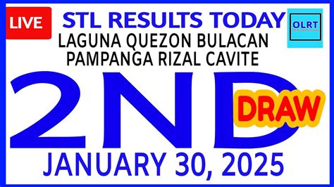 stl quezon actual 2nd draw result today|STL Result Today .